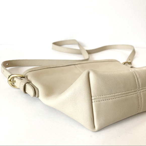 Vintage Coach Cream Beige Leather Soho 4107 Bag - Picture 5 of 16